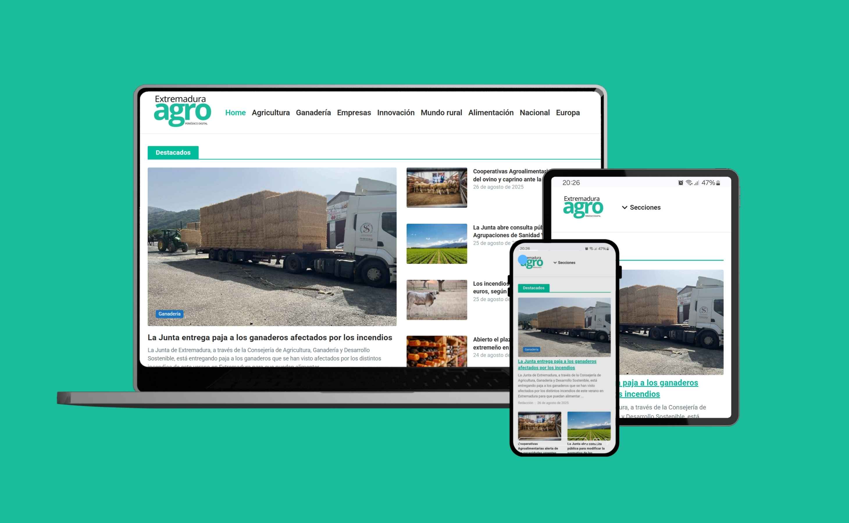 Extremadura Agro, periódico digital de información